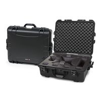 Nanuk Case Hartschalenkoffer für DJI Phantom 4 / Phantom 4/ Advanced & 3, wasserdicht, mit Schaumstoffeinsatz  schwarz