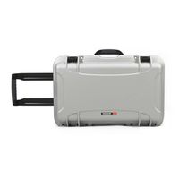 Nanuk Case 935 mit gepolsterter Trennwand  silber