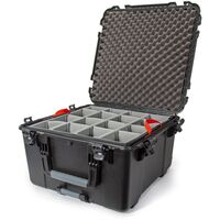 Nanuk Case 970 mit gepolsterter Trennwand  schwarz