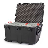 Nanuk Koffer 975 - mit gepolsterter Trennwand  schwarz