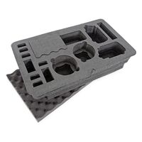 Nanuk Maßgefertigter Schaumstoffeinsatz (935) für 2 DSLR-Gehäuse 