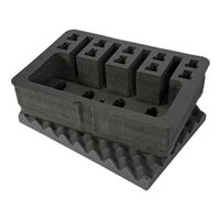 Nanuk Maßgeschneiderter Schaumstoffeinsatz (925) für 1 DSLR-Gehäuse 