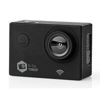 NEDIS Full HD Action Cam 1080p WLAN schwarz 