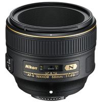 Nikon AF-S Nikkor 58mm f/1,4 G  Nikon FX