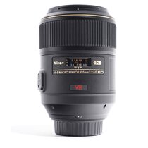Nikon AF-S Micro Nikkor 105mm 1:2.8 G ED VR  - Second Hand -   Nikon FX