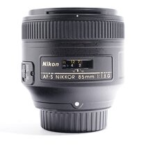 Nikon AF-S Nikkor 85mm f/1,8 G - Second Hand -   Nikon FX
