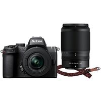 Nikon Z50 II + DX 16-50 VR + 50-250 VR +  C-Rope Kameragurt The Traveler 125cm Red Dots 