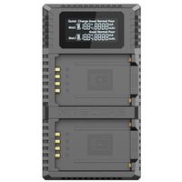 Nitecore USB-Ladegerät mit LCD-Display  FX2PRO für Fujifilm NP-T125