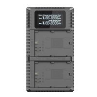 Nitecore USB-Ladegerät mit LCD-Display  UCN2PRO für Canon LP-E6N