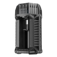 Nitecore V2 Pro Ladegerät (AA) mit LED Lampe + USB lader 