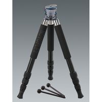 Novoflex 3-Bein Stativ m. Kalotte, 4-Segment Aluminiumbeinen kompakt, 3 austauschbaren Minibeinen und Stativtasche 