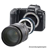 Novoflex Adapter m. Abblendfunktion  Nikon F-Mount Canon RF