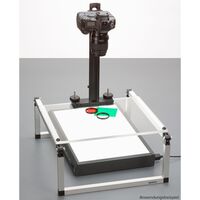 Novoflex Grundplatte für MS-REPRO Durchsichtig 40x50cm 