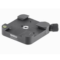 Novoflex Q=MOUNT X Kupplung mit Kreuzklemmung, durchschraubbar 