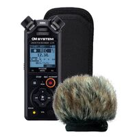 OM SYSTEM LS-P5 Wind Protection Kit inkl. Windshield & Softcase 