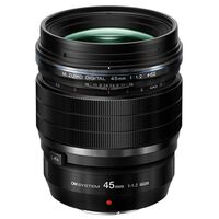 OM SYSTEM M.Zuiko Digital 45mm f/1,2 ED PRO  Micro Four Thirds schwarz