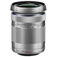OM SYSTEM M.Zuiko ED 40-150mm f/4,0-5,6 R  Micro Four Thirds silber