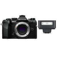 OM SYSTEM OM-5 II + Godox iT20  schwarz