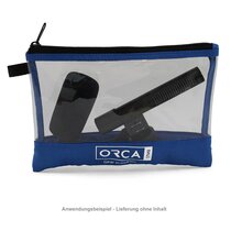 Orca OR-180 4er Set transparente Zubehörtaschen 