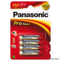 Panasonic Batterie Pro Power Micro  4er-Pack