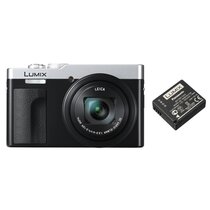 Panasonic DMC-TZ99 + DMW-BLG 10E  silber / schwarz