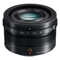 Panasonic Lumix G 15mm f/1,7 Leica  Schwarz Micro Four Thirds