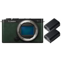 Panasonic Lumix DC-S9 + 2 Akku DMW-BLK 22  Olive 