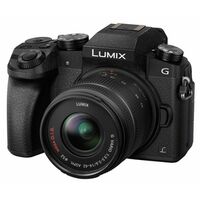 Panasonic Lumix DMC-G70 + AF 14-42mm OIS G-Vario  schwarz