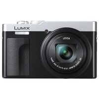 Panasonic DMC-TZ 99 +  Patona Akku BLG 10 + SanDisk SD Karte 32 GB  silber/schwarz