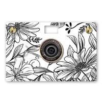 Paper Shoot Coloring Paper Case  Flower Painting