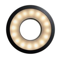 Paper Shoot Ring Light  Black