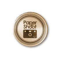 Paper Shoot Screw Brass Lens Cap  LOGO