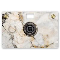 Paper Shoot Stone Pattern Paper Case  Calacatta Gold