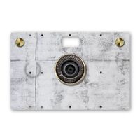 Paper Shoot Stone Pattern Paper Case  Exposed Concrete