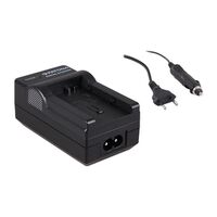 Patona 2 in 1 Ladegerät für Canon  BP808 BP809 BP819 BP827 FS10 FS 100