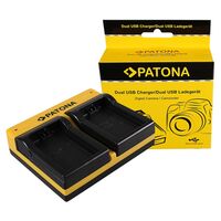 Patona Dual Ladegerät für Canon  BP-110