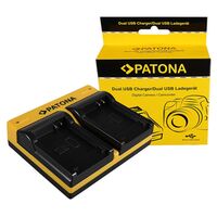 Patona Dual Ladegerät für Canon  NB-8L