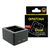 Patona Dual Ladegerät für Leica  BP-SCL7