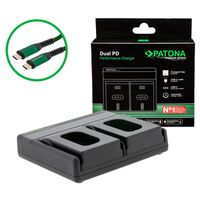 Patona Premium Dual PD Performance Ladegerät für Panasonic  DMW-BLJ31