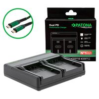 Patona Premium Dual PD Performance Ladegerät für Panasonic  VW-VBD26