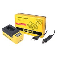 Patona Synchron USB Ladegerät für Panasonic  DMWBCL7E