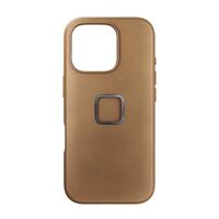 Peak Design Mobile Everyday Magnet Case für Apple iPhone 16 Pro  Tan ohne Fingerschlaufe