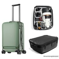 Peak Design Roller Pro Creator Bundle  Sage  Rollkoffer + Camera Cube XL