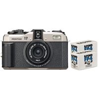 Pentax 17 + Doppelpack Ilford FP 4 Plus 125 135/36 schwarz-weiß 