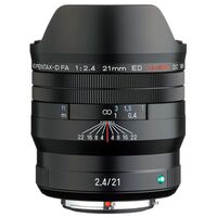 Pentax D FA 21mm f/2.4 ED Limited DC WR HD  schwarz Pentax K Vollformat