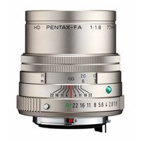 Pentax HD FA 77mm f/1,8 Limited  silber Pentax K Vollformat
