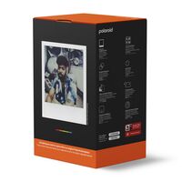 Polaroid Everything Box Flip Sofortbildkamera + DP i-Type-Film (8 Aufnahmen)  weiß