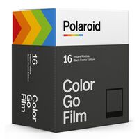 Polaroid Color Go Film  Black Frame 2x8 Aufnahmen