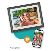 Pora Digitaler Bilderrahmen 10 WF-105T  BR braun