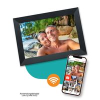 Pora Digitaler Bilderrahmen 10 WF-105T  schwarz